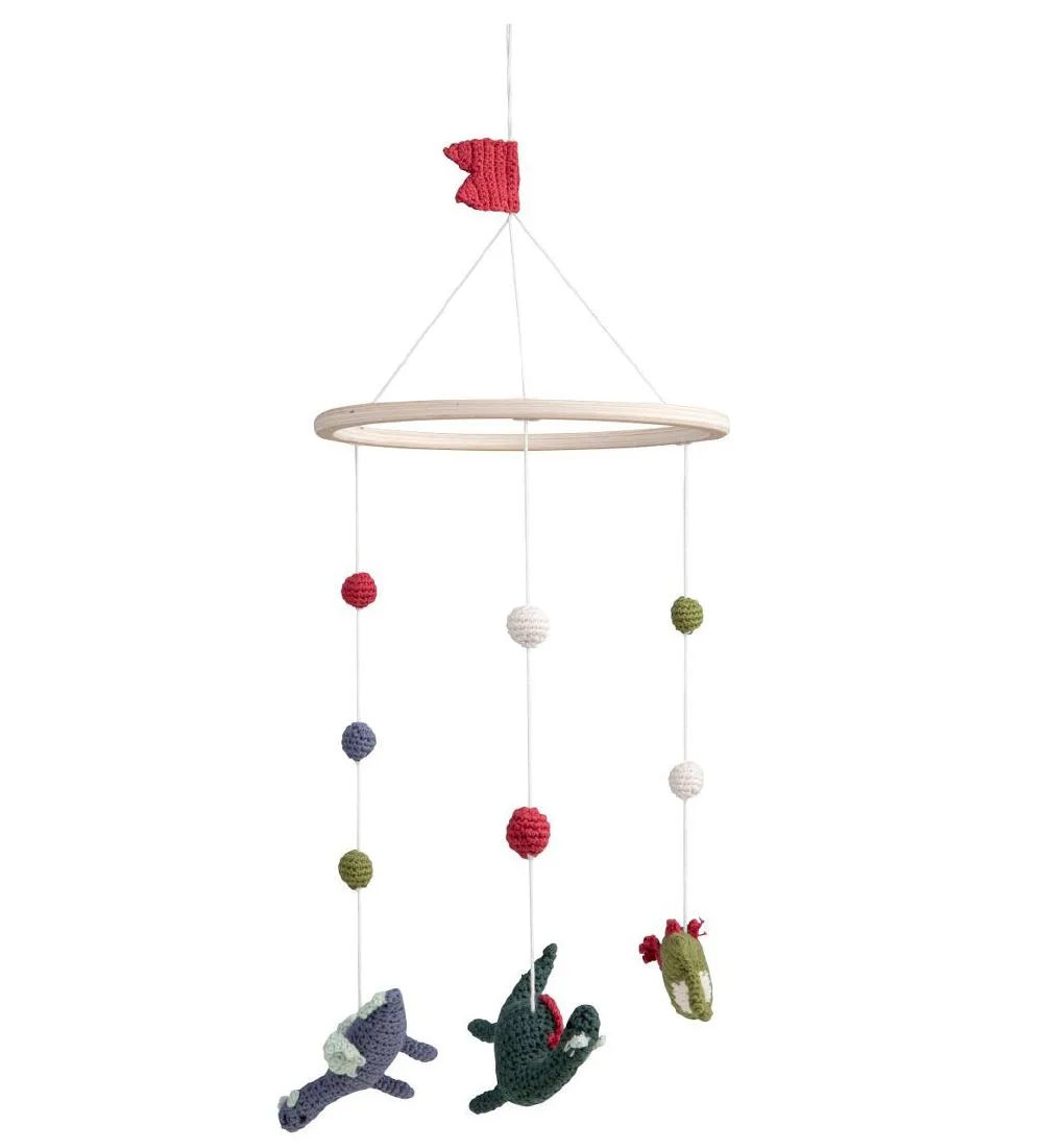 Baby Mobiel Gehaakt - Drakenverhalen van Sebra – productfoto
