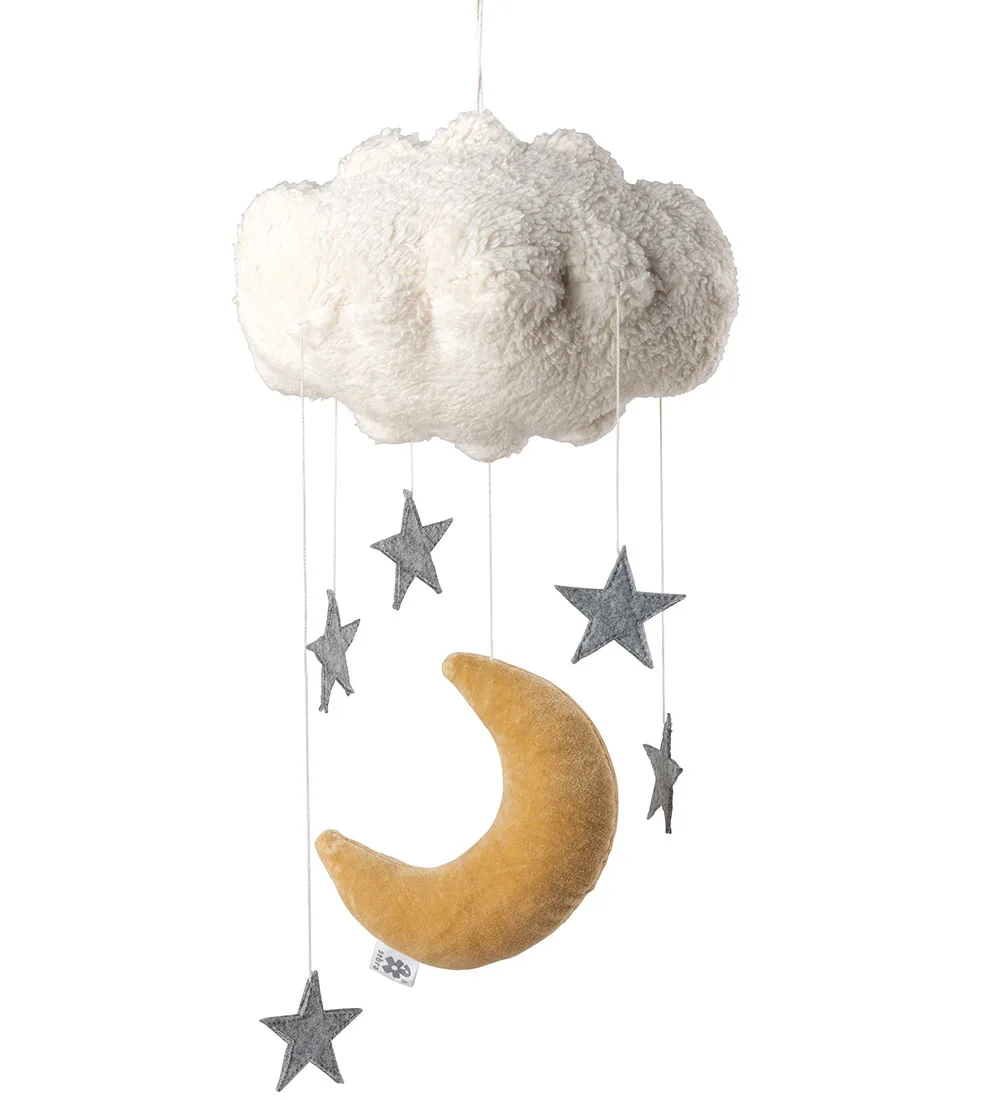 Baby Mobiel - Maan & Sterren - Beige van Sebra – productfoto