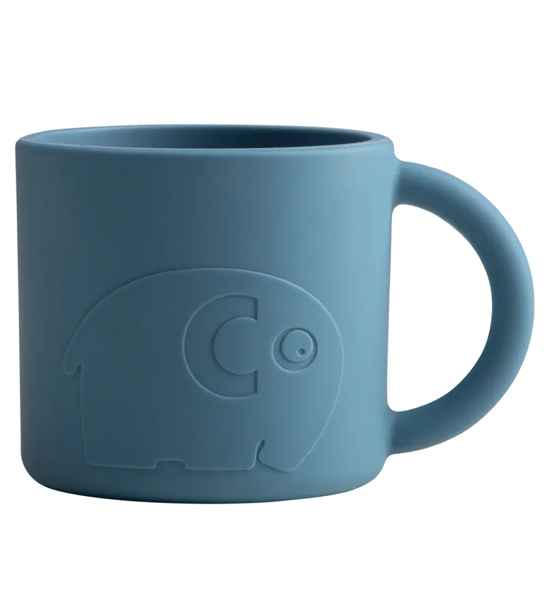 Beker - Silicone - Fanto - Vintage Blue de Sebra – photo produit