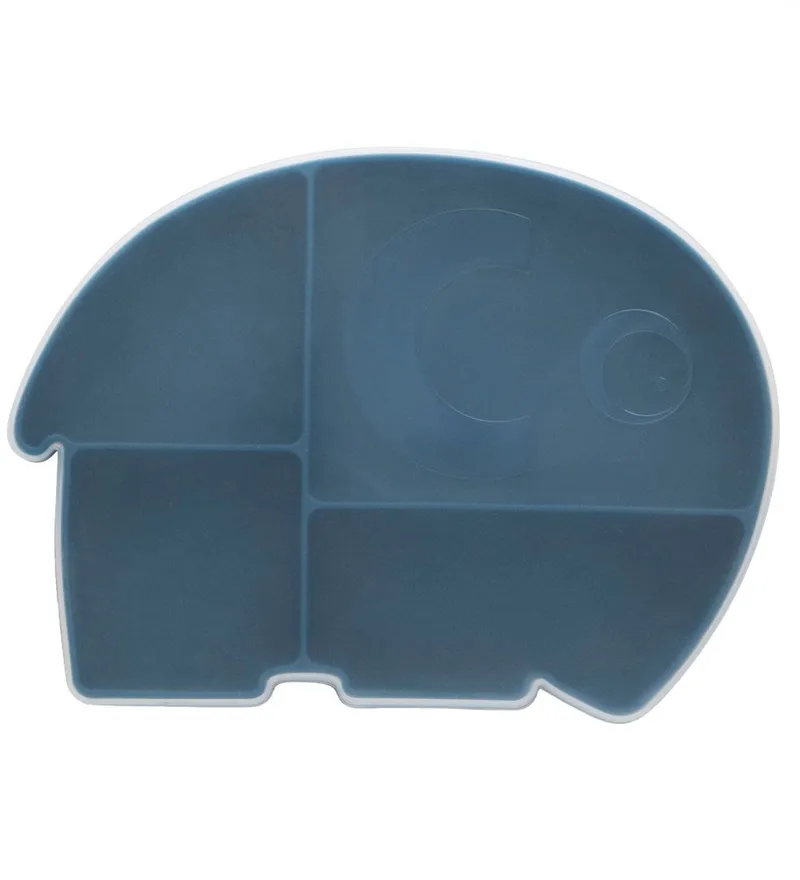 Borden m. Deksel - Silicone - Fanto - Nordic Blue de Sebra – photo produit
