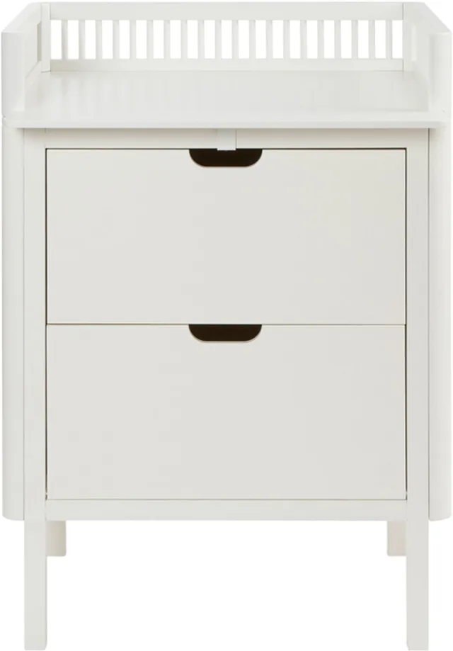 Commode Met Laden - Classic White