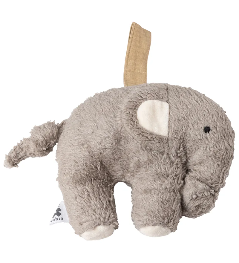 Knuffel - Olifant - 14 cm - Grijs by Sebra – product photo