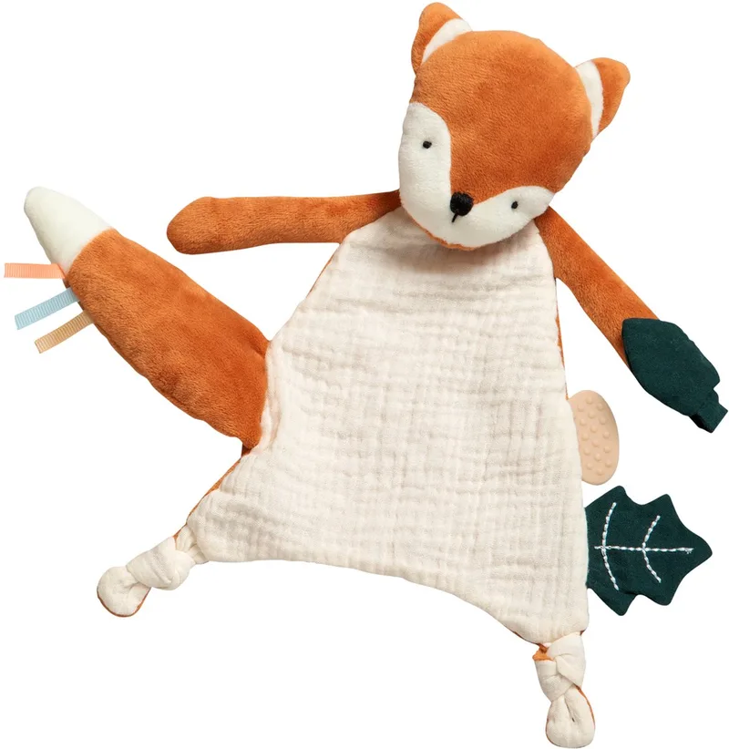 Sparky The Fox Knuffeldoekje van Sebra in Oranje – productfoto