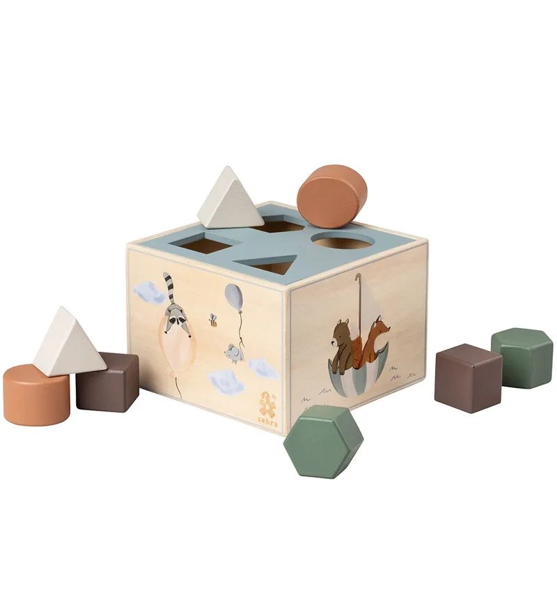 Vormenstoof - Hout - Wereld van Sebra van Sebra – productfoto