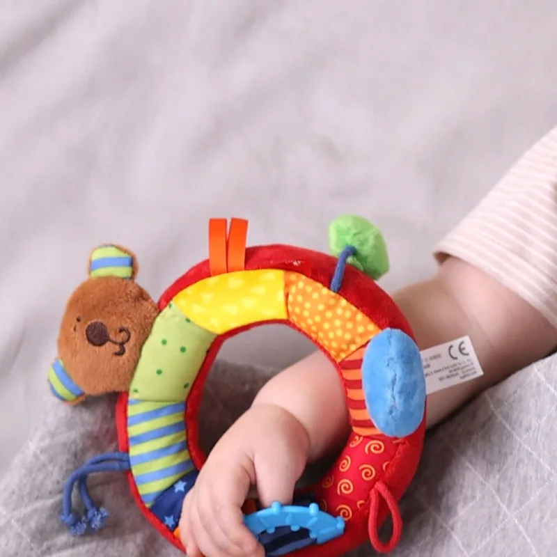 Greifling Bär Aktiv-Ring PlayQ van sigikid in Meerkleurig, 160 × 125 × 25 mm – productfoto 2 van 3