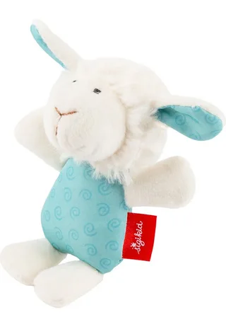 Greifling Schaf türkis für Babys und Kinder Unisex (1-tlg) de sigikid en Bleu – photo produit 4 sur 4