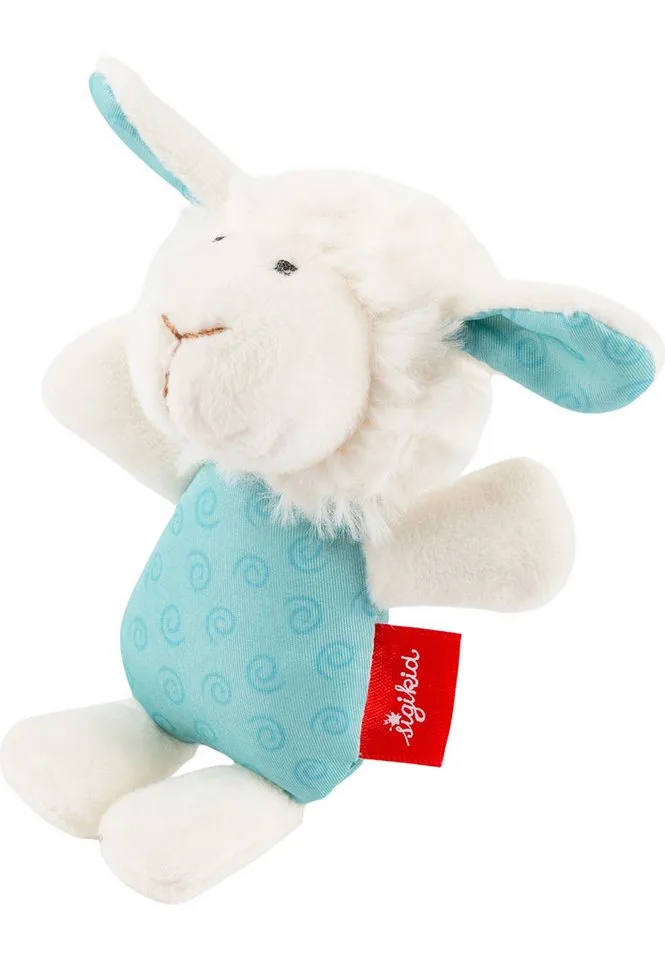 Greifling Schaf türkis für Babys und Kinder Unisex (1-tlg) de sigikid en Bleu – photo produit 4 sur 4