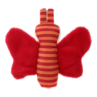 Greifling Schmetterling Red Stars Collection de sigikid en Orange, 9 × 12 × 2 mm – photo produit 1 sur 3