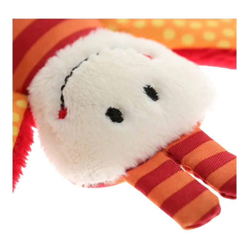 Greifling Schmetterling Red Stars Collection de sigikid en Orange, 9 × 12 × 2 mm – photo produit 3 sur 3