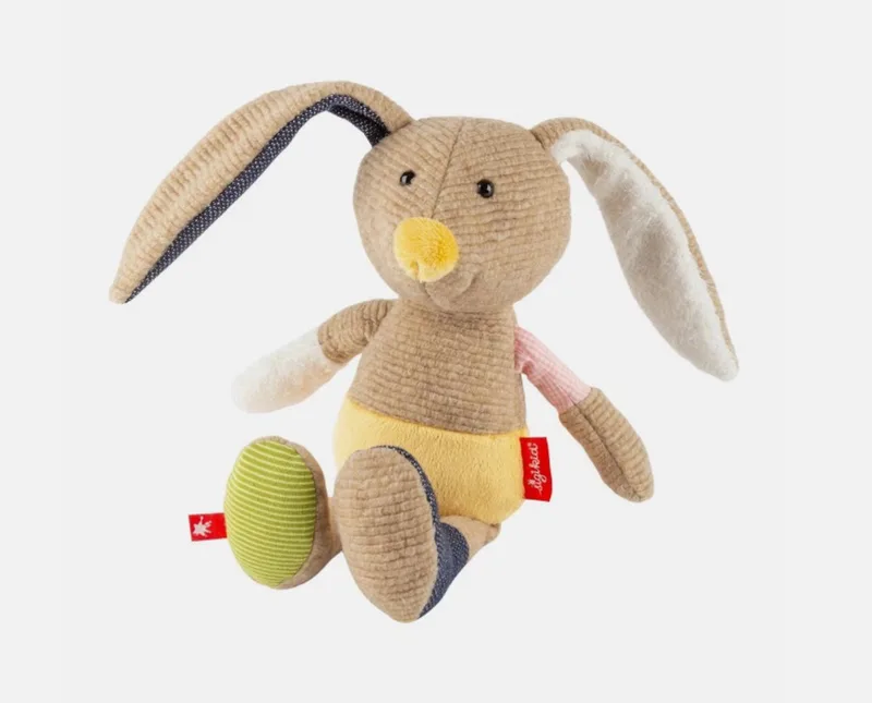 Knuffel Konijn 47 cm lang fra sigikid i Blå – produktbillede