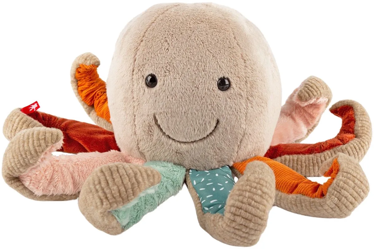 knuffel Octopus[0 jaar +] van sigikid in Beige – productfoto