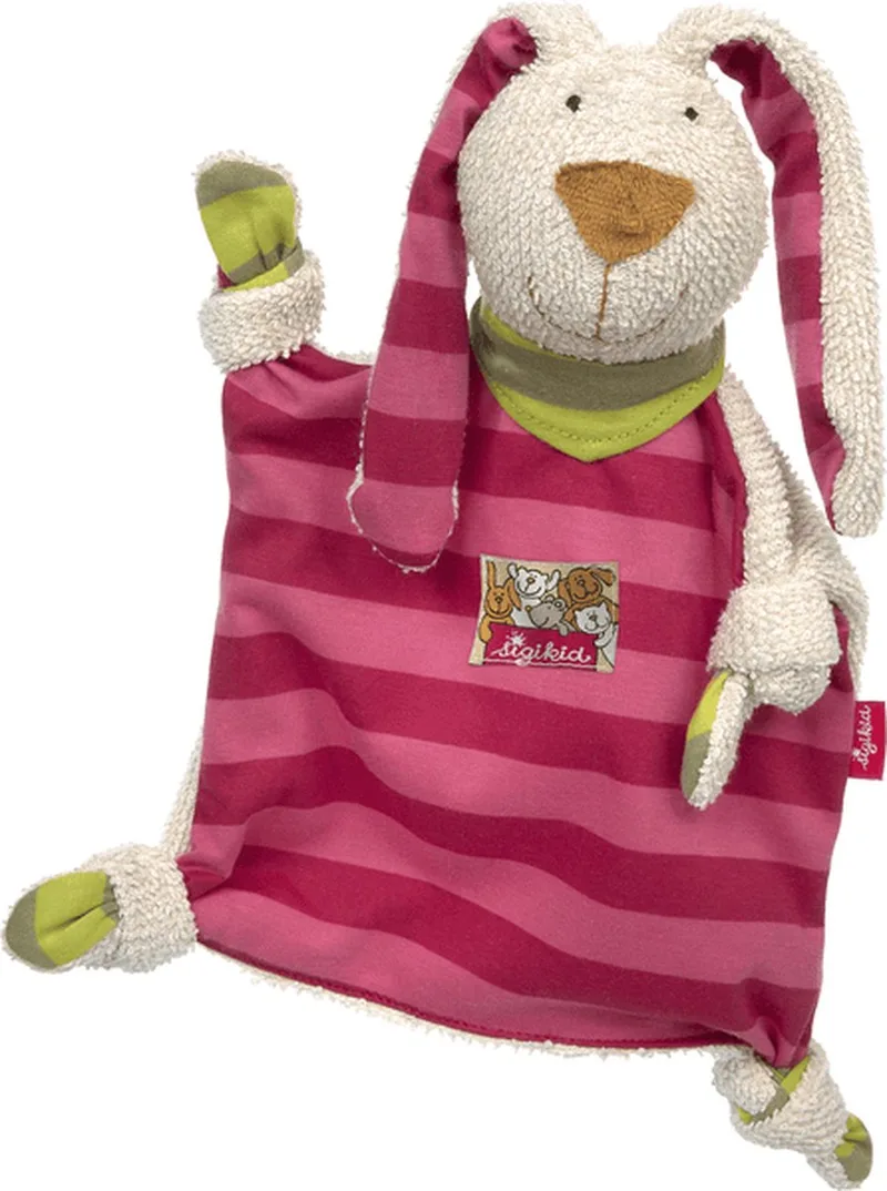 knuffeldoekje konijn 40594 van sigikid in Meerkleurig – productfoto