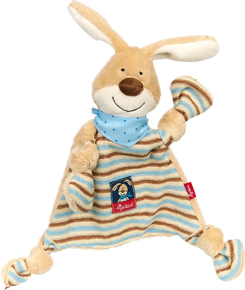 knuffeldoekje, Semmel Bunny van sigikid in Meerkleurig – productfoto 1 van 2