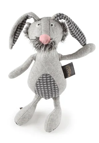 Kuscheltier Hase Otto Ohne Plan, BeastsTown (1-St) von sigikid in Grau – Produktfoto 1 von 5