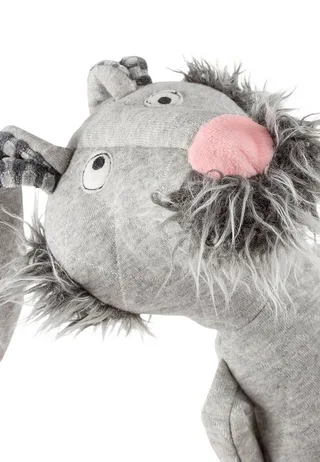 Kuscheltier Hase Otto Ohne Plan, BeastsTown (1-St) von sigikid in Grau – Produktfoto 2 von 5
