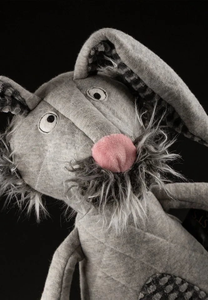 Kuscheltier Hase Otto Ohne Plan, BeastsTown (1-St) von sigikid in Grau – Produktfoto 5 von 5