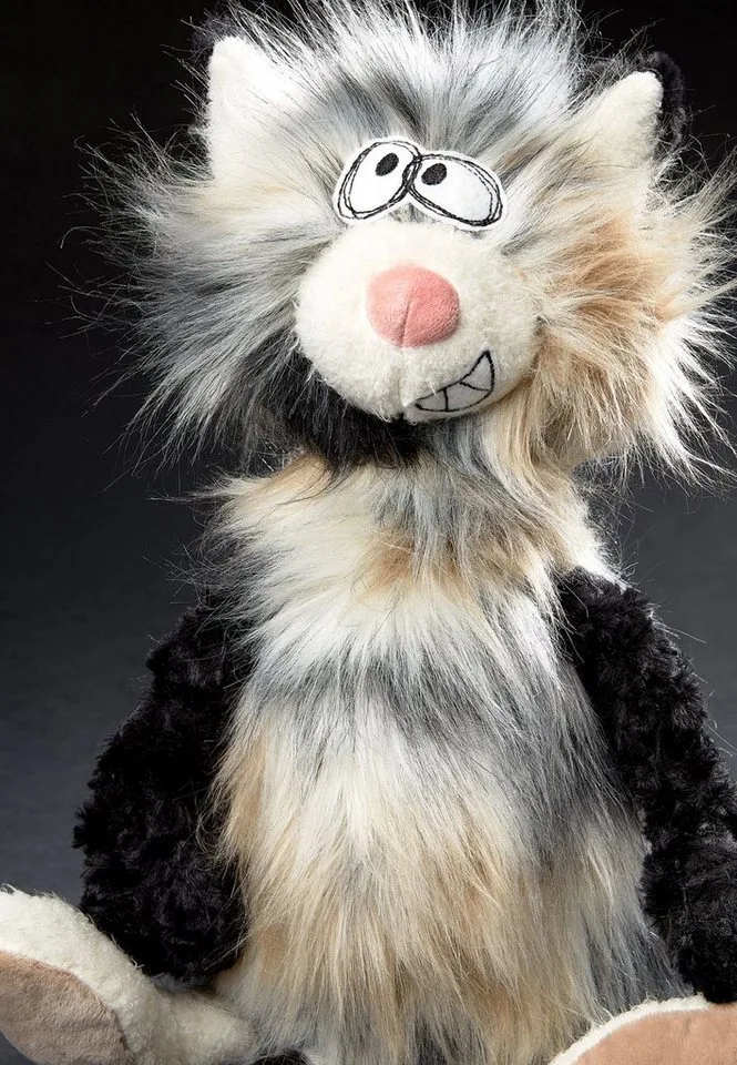 Kuscheltier Kiez Mauz, BeastsTown für Erwachsene und Kinder (1-St) von sigikid in Beige, Schwarz – Produktfoto 5 von 5