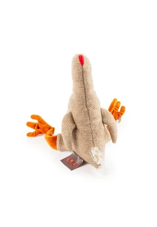 Kuscheltier Lost Chicken Kikeriki für Kinder und Erwachsene (1-St) van sigikid in Beige, Oranje – productfoto 2 van 5