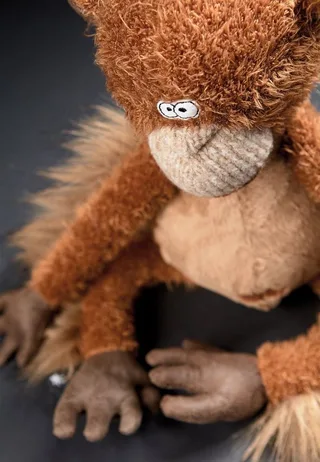 Kuscheltier Mon Key, BeastsTown für Erwachsene und Kinder (1-St) de sigikid en Marron – photo produit 2 sur 5