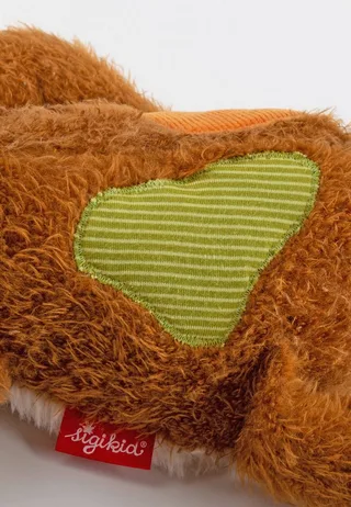 Kuscheltier Patchwork Sweety für Babys und Kinder Unisex (1-St) van sigikid in Bruin – productfoto 4 van 5