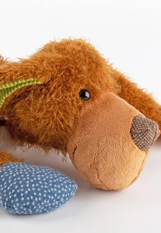 Kuscheltier Patchwork Sweety für Babys und Kinder Unisex (1-St) van sigikid in Bruin – productfoto 5 van 5