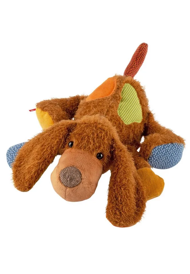 Kuscheltier Patchwork Sweety für Babys und Kinder Unisex (1-St) van sigikid in Bruin – productfoto 1 van 5