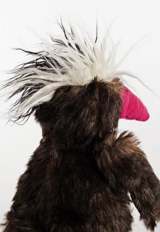 Kuscheltier Rock Hopper KiKeRiKi Kollektion (1-St) de sigikid en Marron, Rouge, Blanc – photo produit 5 sur 5