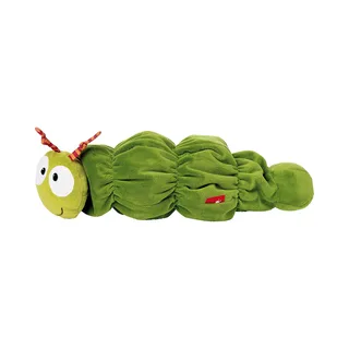Rassel Raupe mit Vibration PlayQ de sigikid en Vert, 210 × 130 × 130 mm – photo produit 1 sur 3
