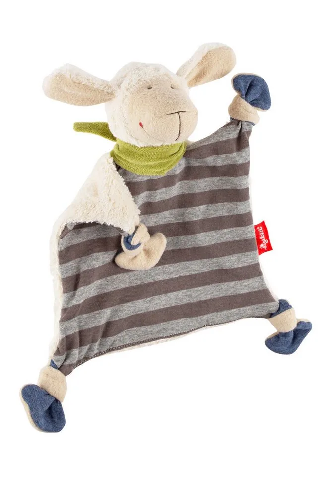 Schnuffeltuch Schaf Schön für Babys und Kleinkinder Unisex, (1-tlg) van sigikid in Bruin, Roze, Rood – productfoto