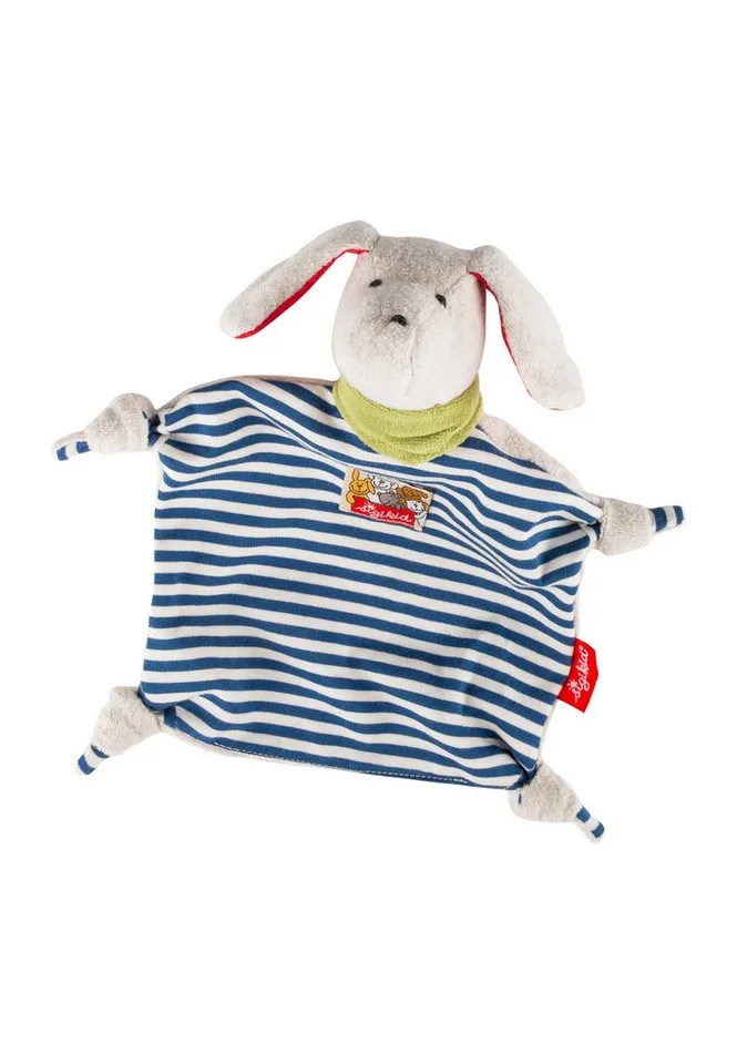 Schnuffeltuch Schnuffeltuch Hund für Babys und Kleinkinder, (1-tlg) van sigikid in Blauw, Meerkleurig, Rood – productfoto
