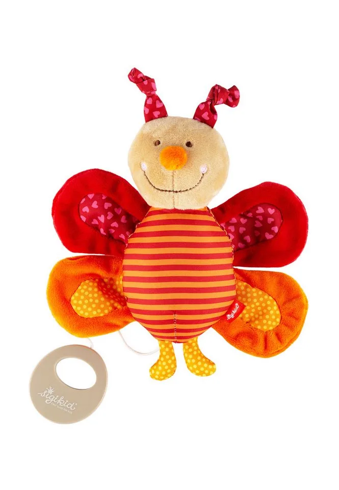Spieluhr für Babys und Kleinkinder Unisex, (1-tlg) van sigikid in Rood – productfoto 1 van 5