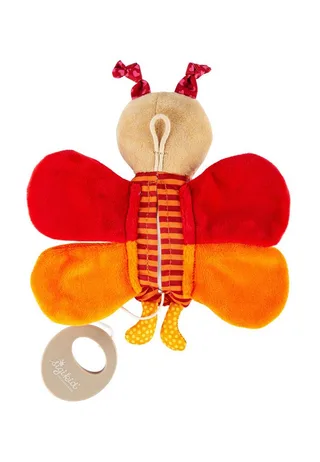 Spieluhr für Babys und Kleinkinder Unisex, (1-tlg) van sigikid in Rood – productfoto 2 van 5