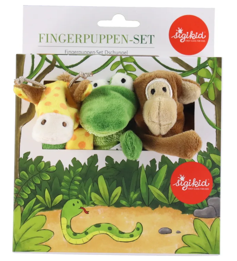 Teddyberen - 12 cm - Jungle från sigikid – produktbild 1 av 2