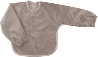 Slabbetje – Towel Small - Lange Mouw - Taupe fra Silly Billyz i Beige – produktbillede 1 af 2