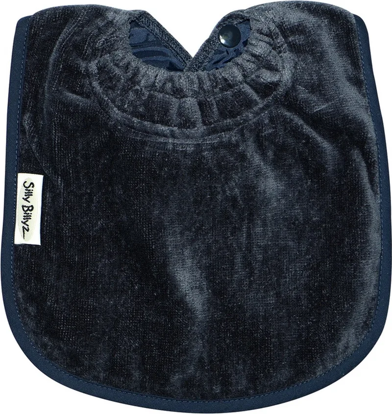 Snuggly Towel Slab - Navy van Silly Billyz in Blauw – productfoto
