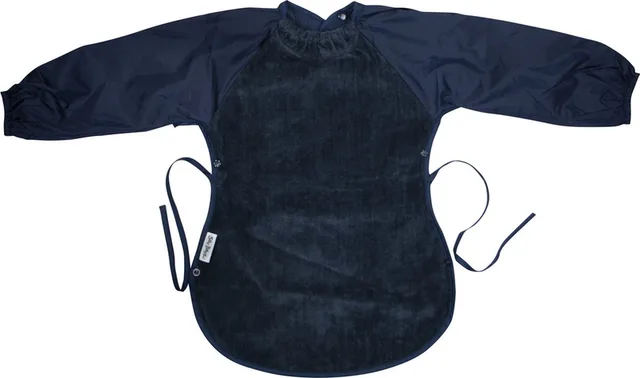 Towel Navy Messy Eater Slab