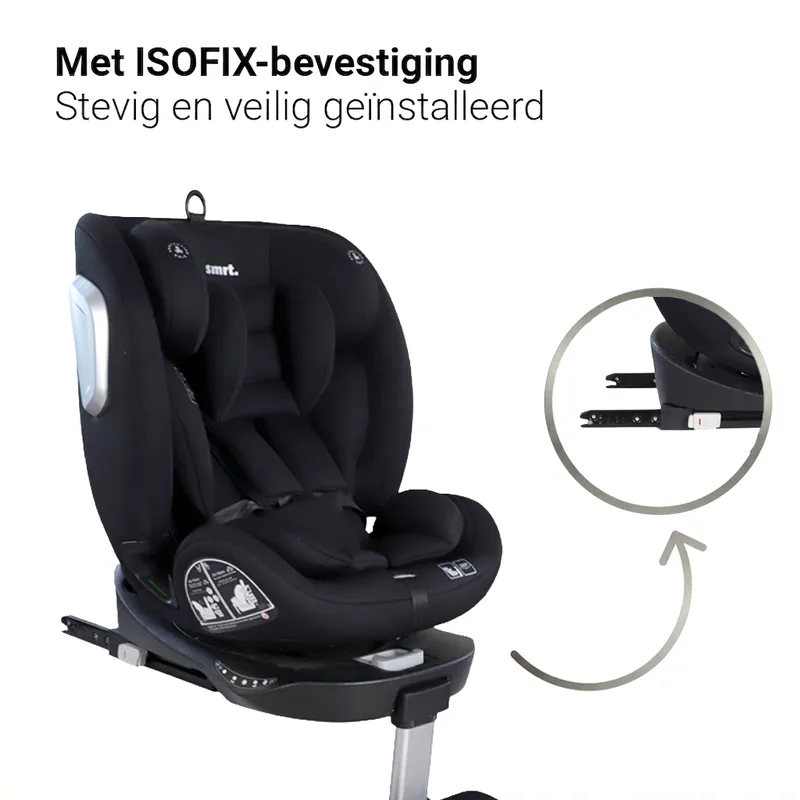 Autostoel SMRT. Granite 360 All Black von Smrt. – Produktfoto 3 von 4