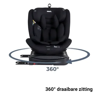 Autostoel SMRT. Rock 360° I-Size All Black de Smrt. – photo produit 2 sur 4