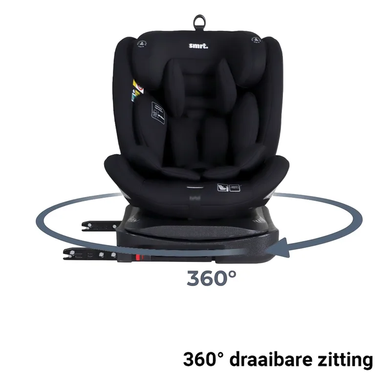 Autostoel SMRT. Rock 360° I-Size All Black de Smrt. – photo produit 2 sur 4