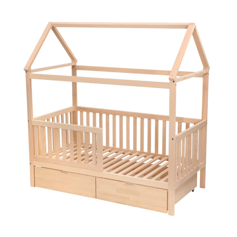 Peuterbed Smrt. Bedhuisje 80x160 Natural von Smrt. – Produktfoto 3 von 4