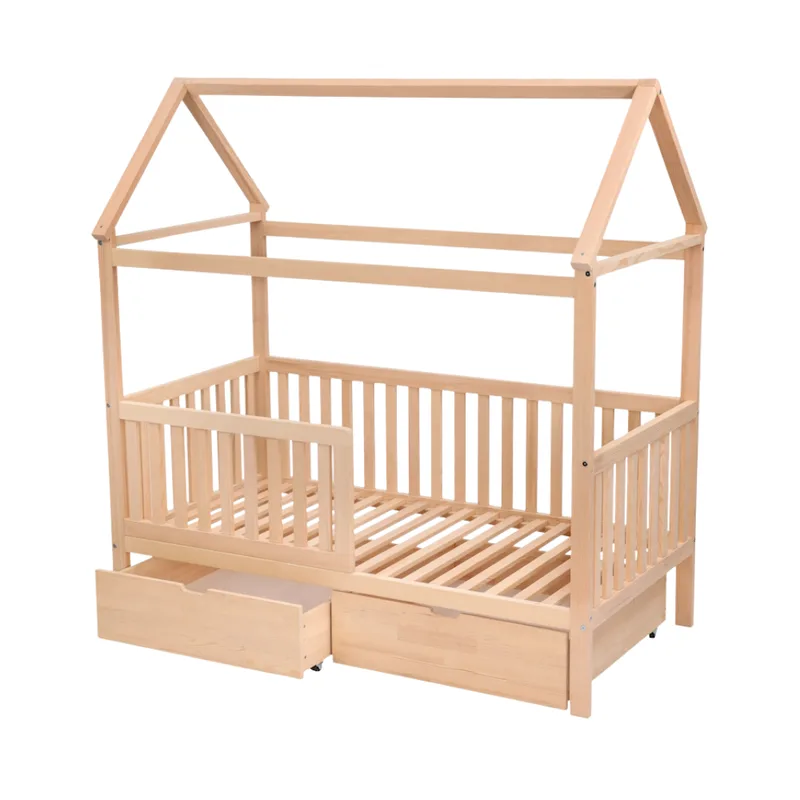 Peuterbed Smrt. Bedhuisje 80x160 Natural von Smrt. – Produktfoto 4 von 4