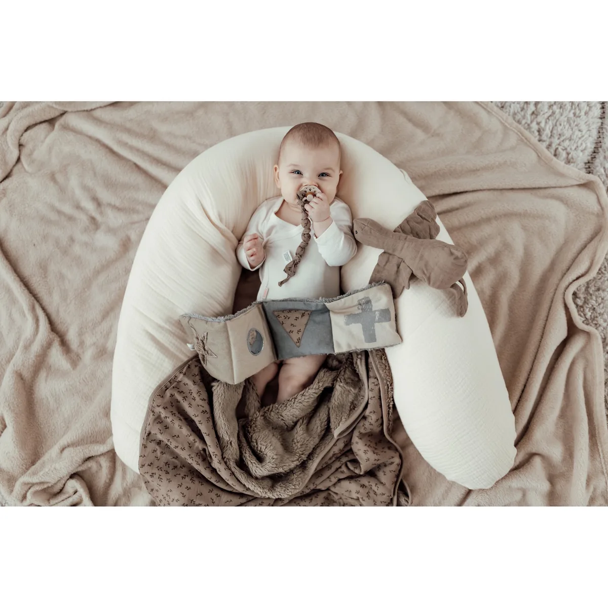 Babydeken TOG 2.0 Hazel Brown van Snoozebaby – productfoto