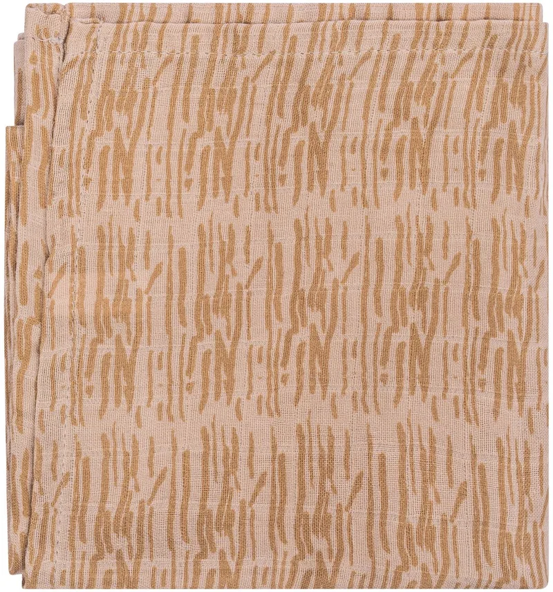 Hydrofiele Doek 80 x 80cm - Baby Wikkeldoek - Slaapdoek Desert Sand - Beige van Snoozebaby in Beige – Desert Sand – productfoto