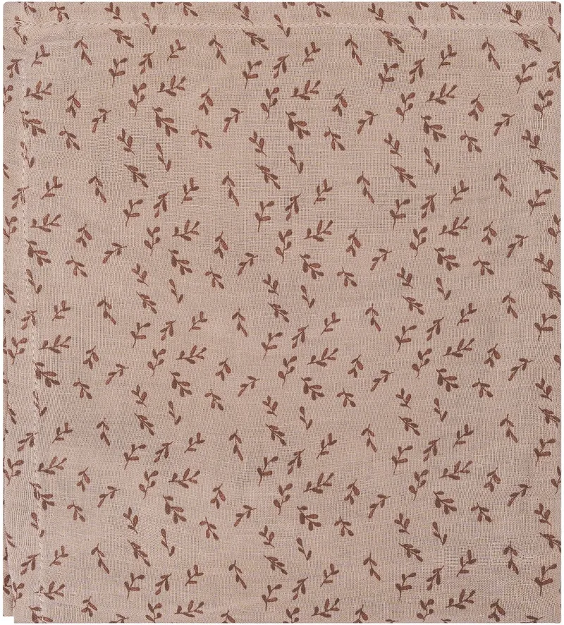 Hydrofiele Doek 80 x 80cm - Baby Wikkeldoek - Slaapdoek Hazel Brown - Bruin van Snoozebaby in Bruin – Hazel Brown – productfoto