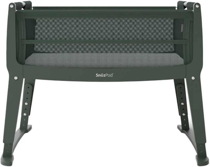 Bedside Crib SnuzPod Studio Berlin Green de Snuz en Vert – photo produit