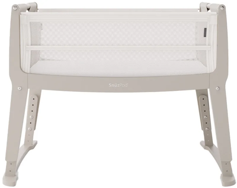 Bedside Crib SnuzPod Studio Oslo Grey de Snuz en Gris – photo produit