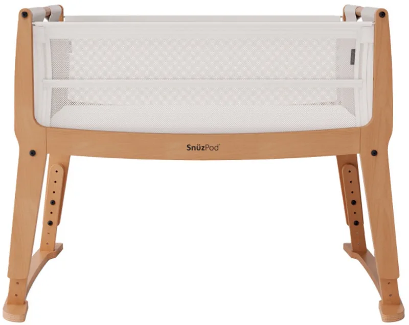 Bedside Crib SnuzPod Studio Stockholm Natural by Snuz in Natural – product photo