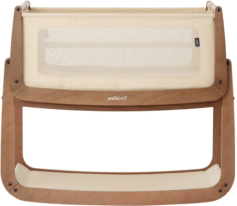 Co-Sleeper SnüzPod⁵ - Walnut by Snuz in Bruin 2 – product photo