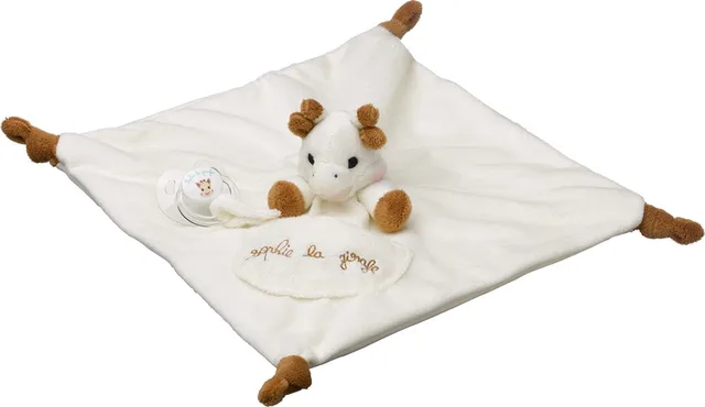 knuffeldoekje met speenhouder - Speenknuffel - Speendoekje - Kraamcadeau - Babyshower cadeau - Vanaf 0 maanden - 30 x 30 cm