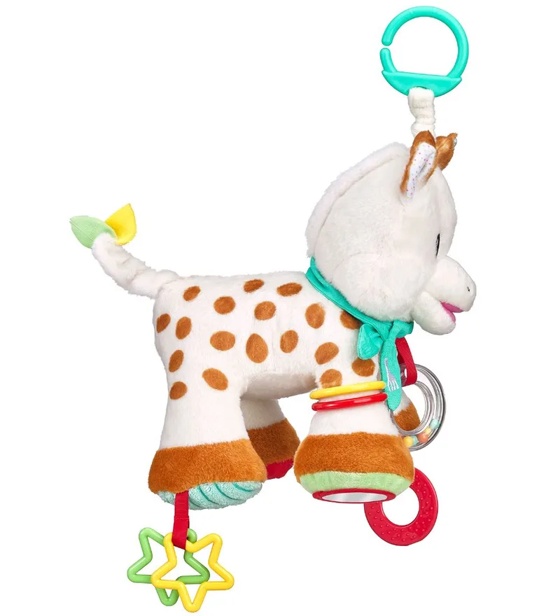 Activiteitenspeelgoed - Knuffel - 22 cm - Beige van Sophie la Girafe – productfoto